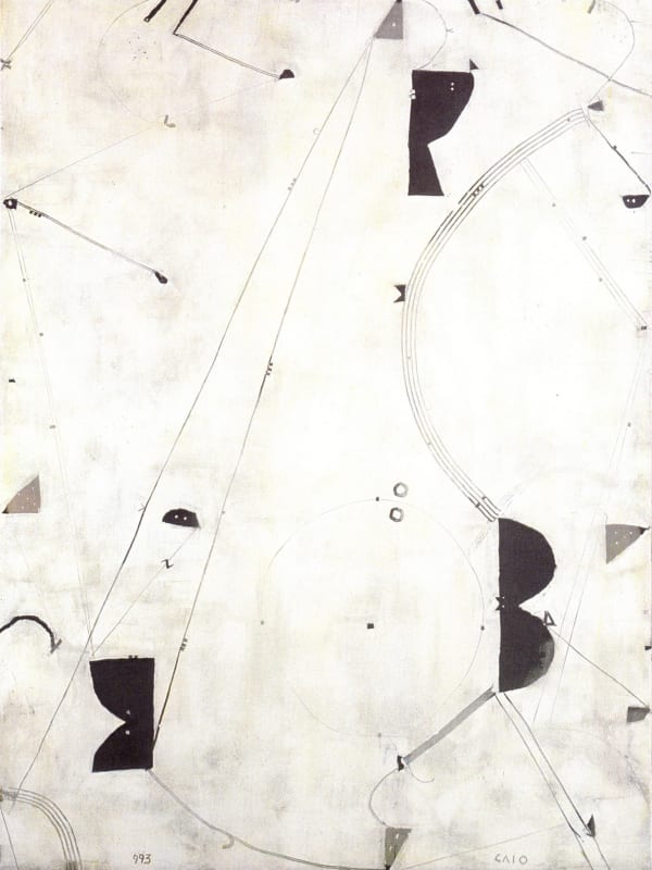 Caio Fonseca. Acrylic on canvas painting.