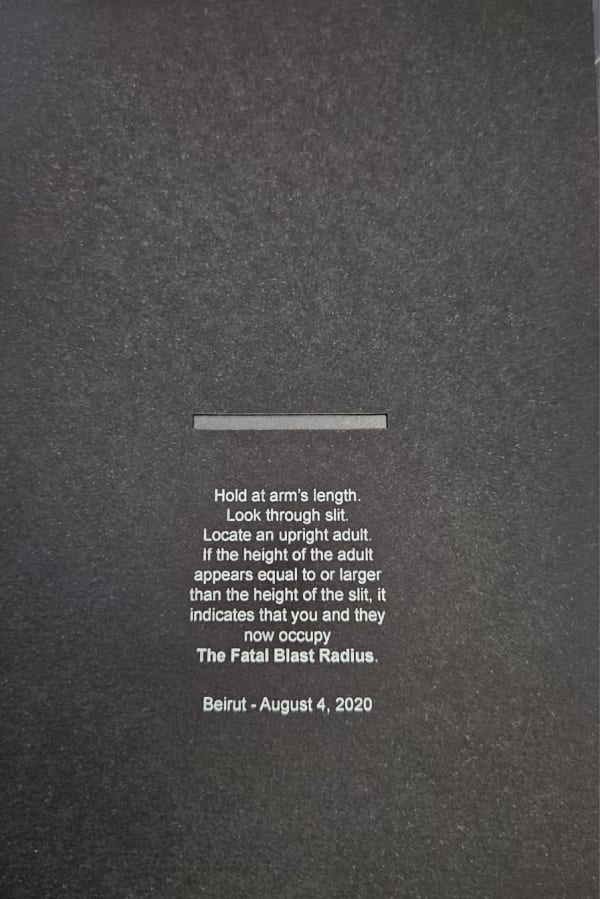 Salim el Kadi, Fatal Blast Radius, Lebanon , 2023