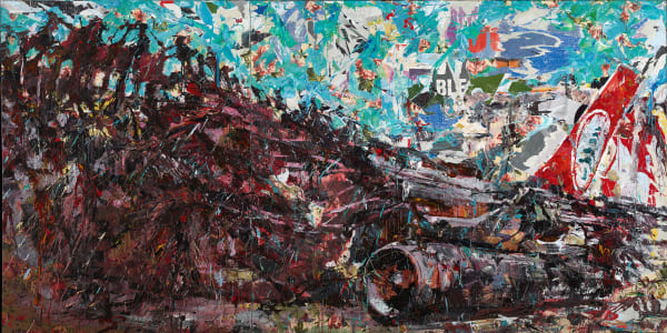 Ayman Baalbaki, THE MIDDLE EAST , 2014 - 2015