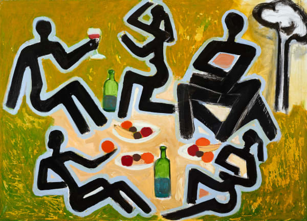 Fawzi Baalbaki, الغداء على العشب, 2025