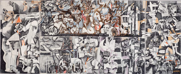 Dia Al-Azzawi, Sabra and Shatila Massacre 1982-1983, 2018