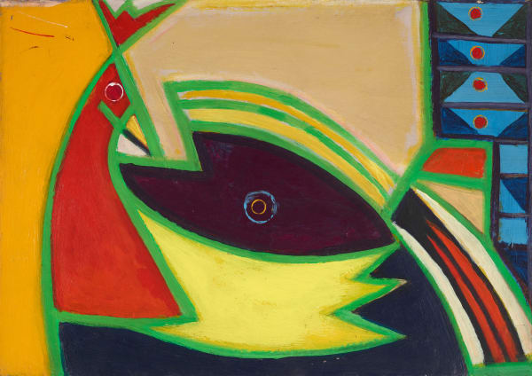 Fawzi Baalbaki, الطائر الذهبي (2), 2024