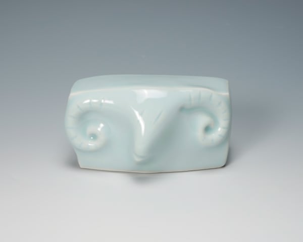 Suzuki Osamu 鈴木治, Small zodiac sculpture: Sheep