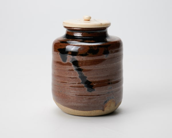 SAKUMA Katsuyama 佐久間勝山 Seto tea caddy