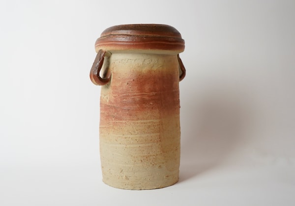Mori Togaku 森 陶岳, Bizen Flower Vase, 1994