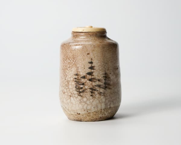 Moriyama Kankei 森山歓渓 Ko Shino tea caddy