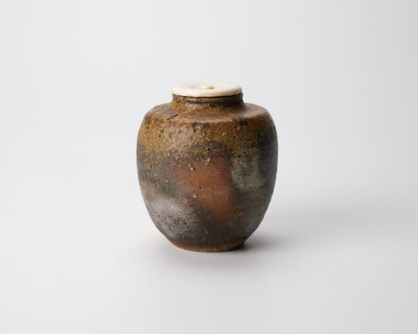 Mori Tozan 森陶山, Bizen tea caddy