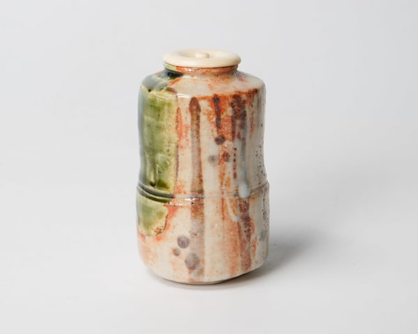 Nagae Koshi 永江港史, Oribe tea caddy 織部茶入