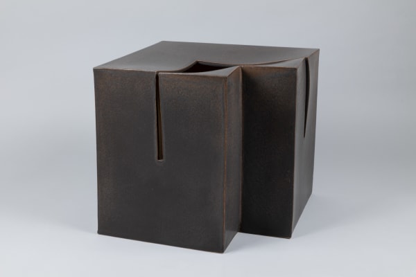 Kiyomizu Rokubei VIII 八代 清水六兵衛 Sculpture Cube, 1987