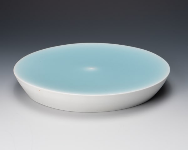 Nagae Shigekazu 長江重和, Blue Sky Plate A-3 (Limited Edition) そらあいの器, 2020
