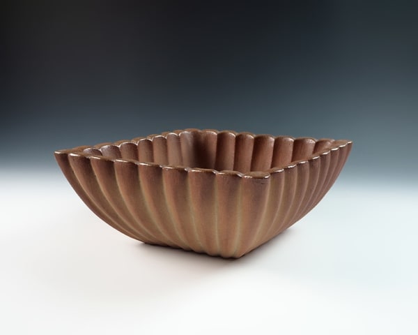 Tsuji Kyo 辻協, Diamond shaped Bowl 菱形鉢