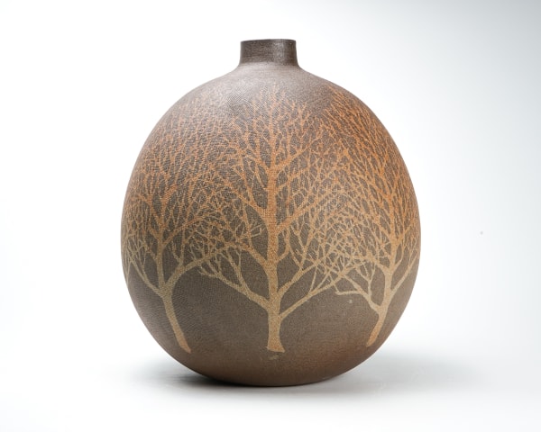 Saeki Moriyoshi 佐伯守美, Zogan flower vase