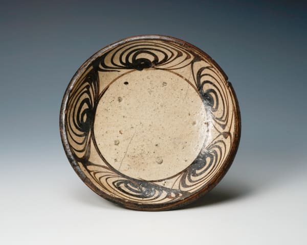 Anonymous, Plate with horse's eye (Umanome) motif, Late Edo period 江戸時代後期 19世紀