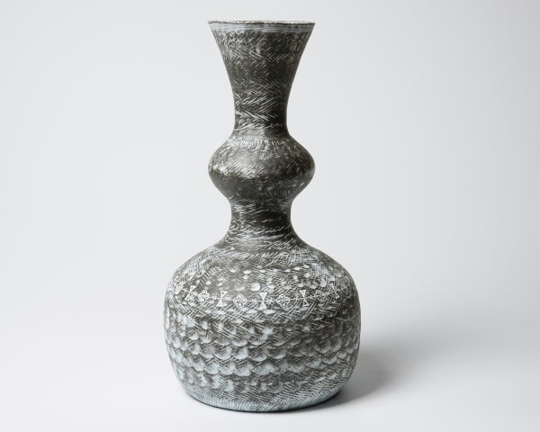 Yasuhara Kimei 安原喜明, Flower Vase 花挿 炻器