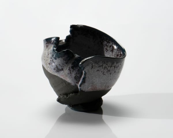 Kato Mami 加藤真美 Frost glazed sake cup 4, 2025