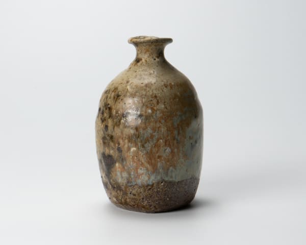 Kikuchi Katsu 菊池克, Mottled sake flask