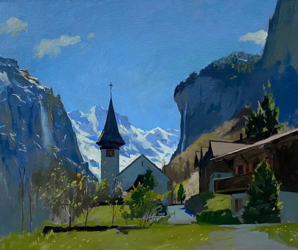 Spring in the Lauterbrunnen Valley