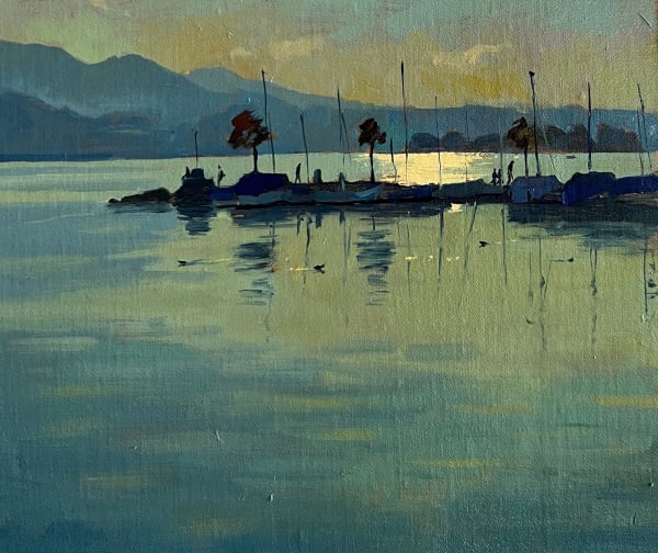 Evening contre jour, Rapperswil