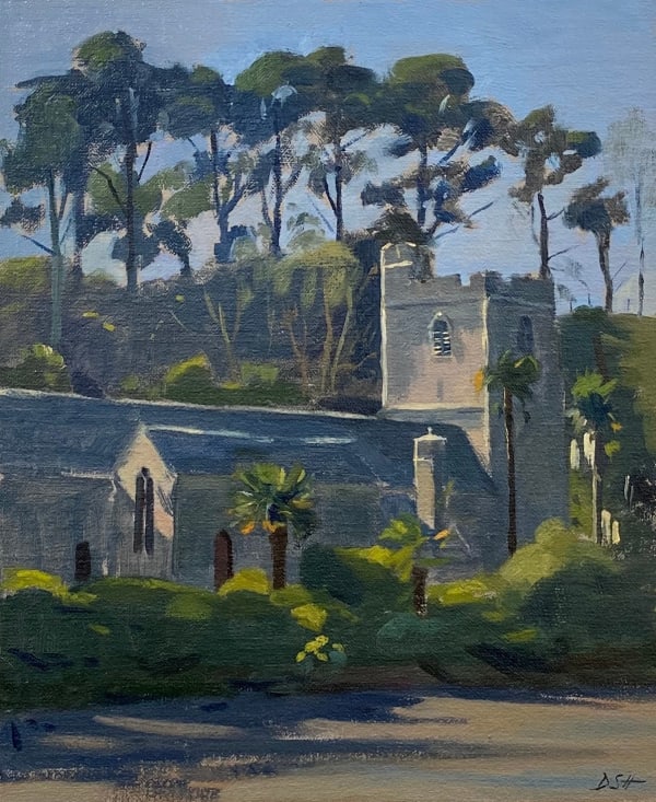 Low Tide, Saint Just Church