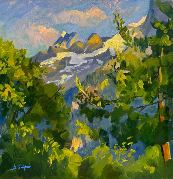 Summer evening light on the Finsteraarhorn