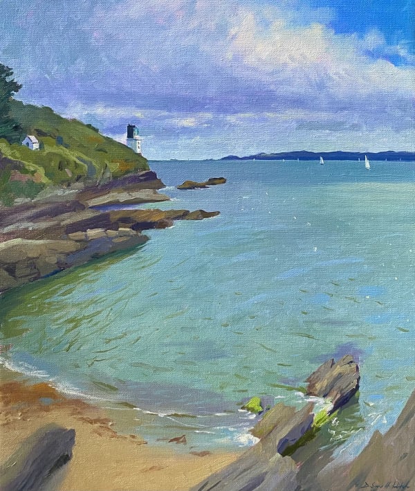 St Antony's lighthouse, Boats at sea