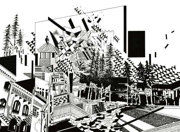 Chourouk Hriech, Les lanternes 3, 2014