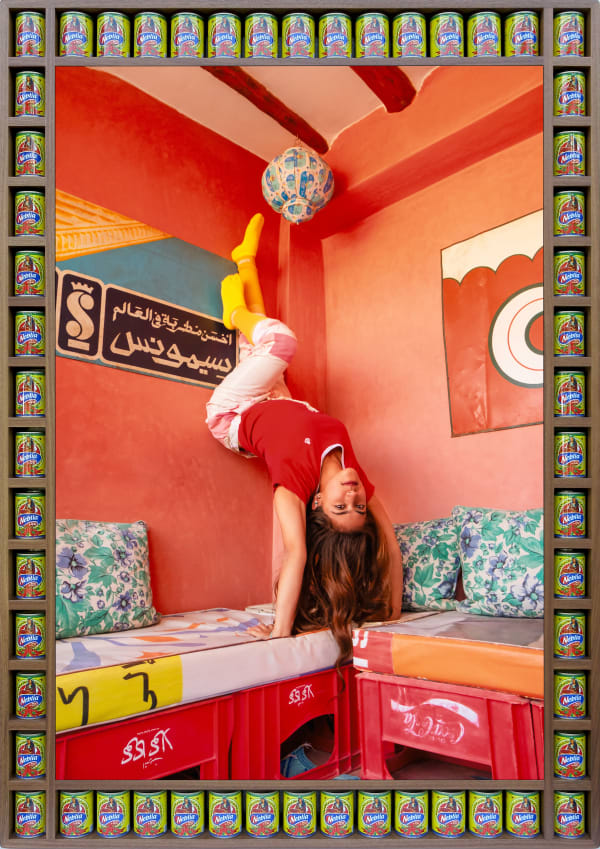 Hassan Hajjaj, Bouchra upside down, 1440/2019