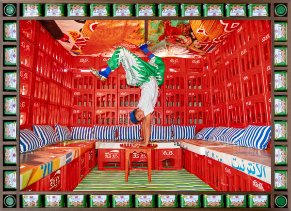 Hassan Hajjaj, Ayoub on da table, 1440/2019