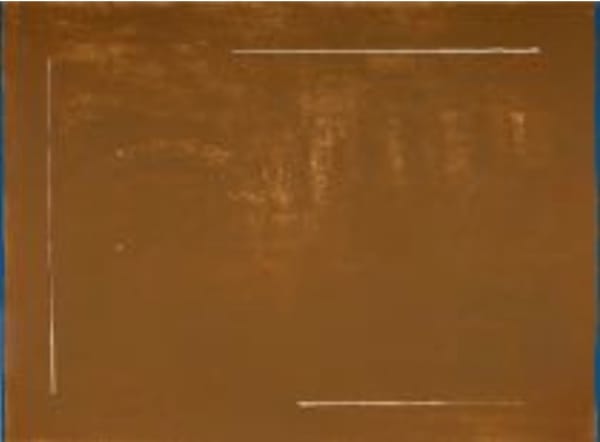 William Scott - Brown Field Defined, 1972