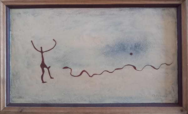 Man and serpent