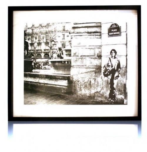 Blek Le Rat, Place Saint-Michel, 2009