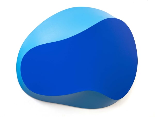 Jan Kalab, Melted Elipse (Blue), 2019