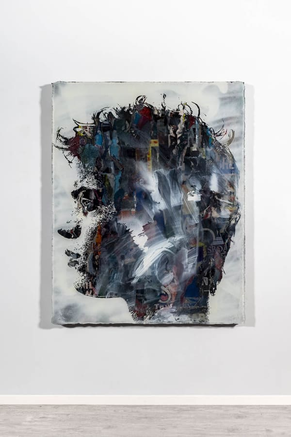 Vhils, Atomizer Series #06, courtesy Danysz gallery