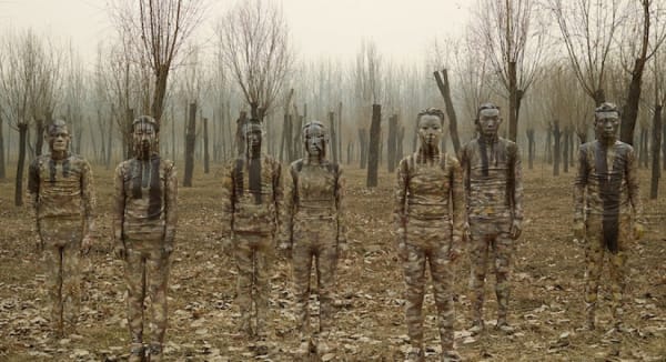 Liu Bolin, The Winter Solstice of the Haze Era, 2015