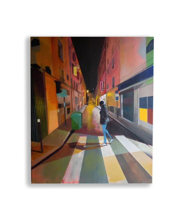 Rakajoo Deambulation, 2022 Acrylic and oil on canvas 60 x 50 cm 23 5/8 x 19 3/4 in
