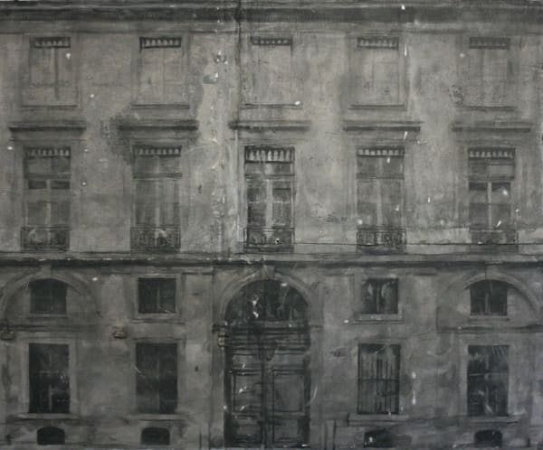 Yz LOST IN THE CITY PARIS BUILDING 2 123x101cm