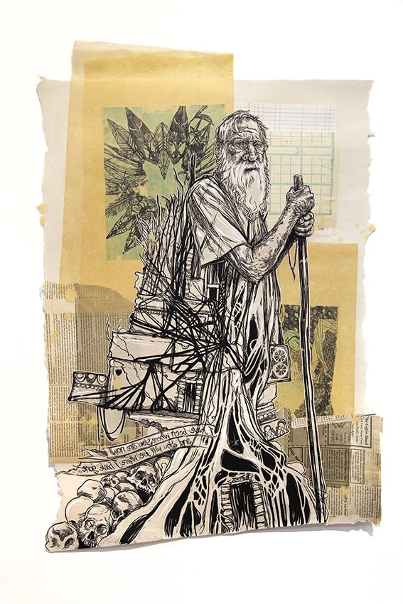 Swoon, Milton II (Diogenesis), 2016