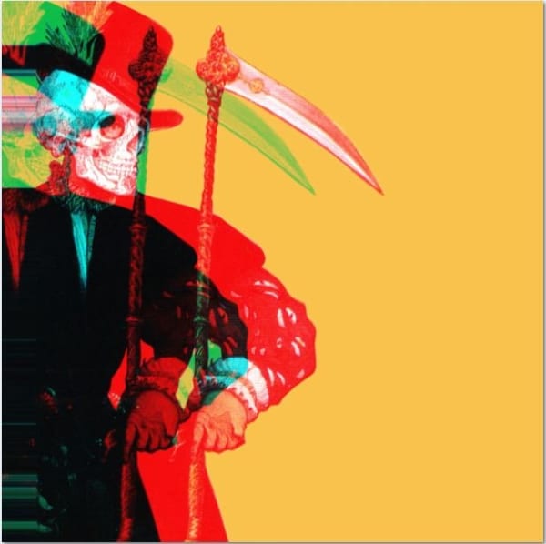 Futura Untitled 1 (digital) Fine Art print on Fine Art Arches Museum paper 40 x 40 cm