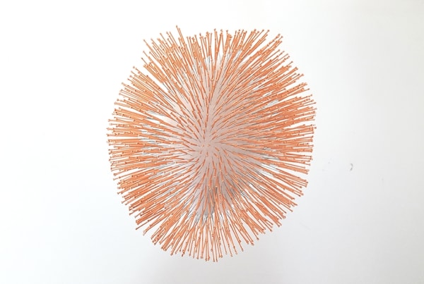 Prune Nourry, Heart (needles), 2015-2016