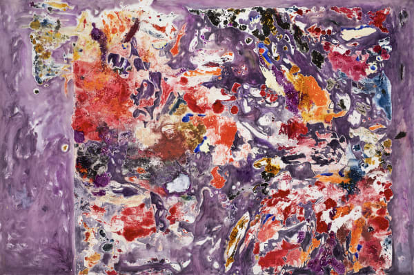 Marie de Villepin Forbidden Fruit, 2023 Oil painting on canvas 134 x 206 cm 53 x 81 in