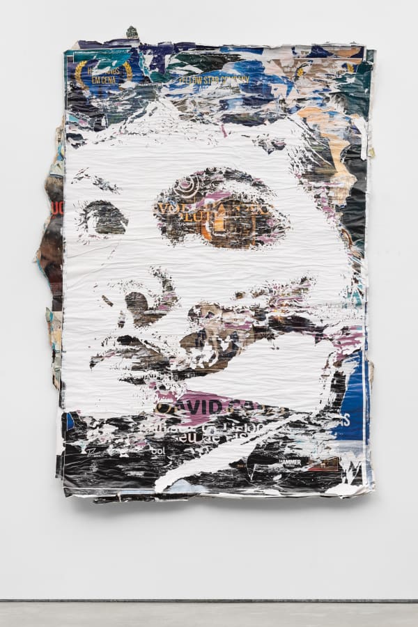 Vhils, Scrape Series #16, 2022