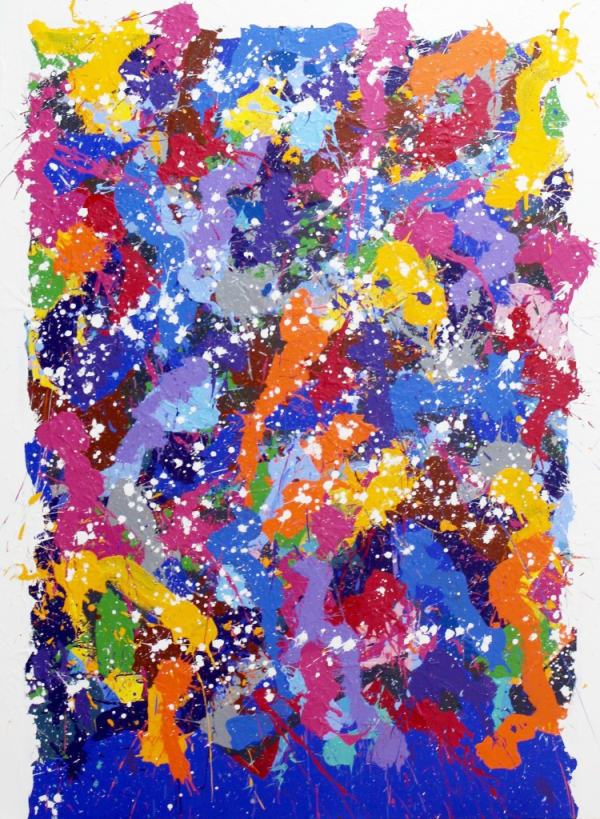 Jonone, people square, 2015