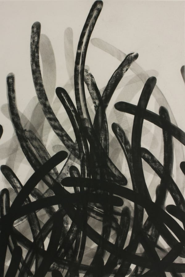 Moneyless Untitled 2 Graphite and charcoal On Fabriano 300gr 50%rag Paper 70 x 100 cm