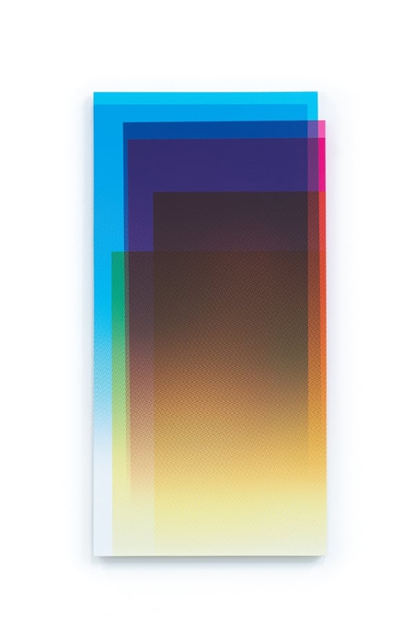 Felipe Pantone, Subtractive Variability #41, 2019