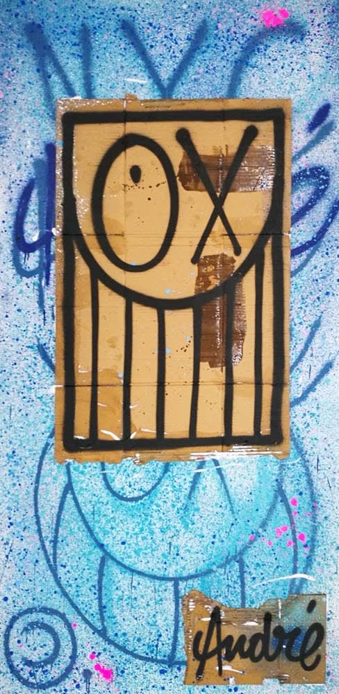 André Saraiva, painting, courtesy Danysz gallery