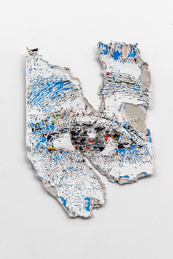 Vhils, Tear series #14, courtesy Danysz gallery