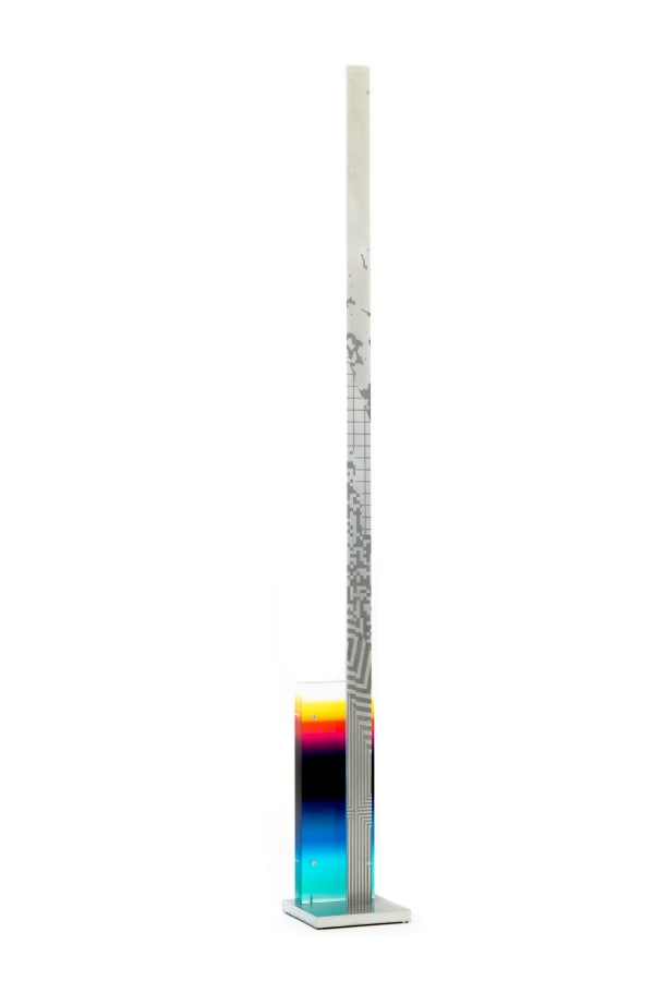 Felipe Pantone and Pablo Limon, Lamp, courtesy Danysz gallery