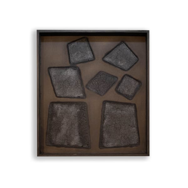 Vincent Dubourg Conception, 2022 Print burned on wood 106 x 94 cm 41 1/2 x 37 1/2 in