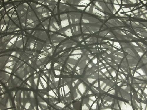 West untitled ink on paper 112 cm x 77 cm