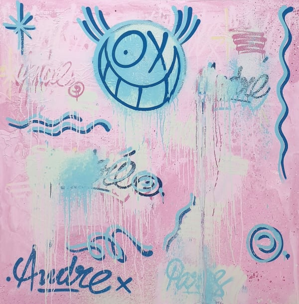 André Saraiva, painting, courtesy Danysz gallery